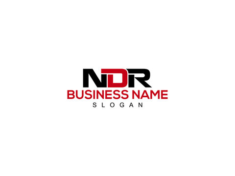 Letter NDR Logo Icon Vector Image Design For Company or Business