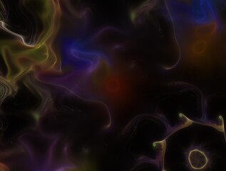 Imaginatory fractal background generated Image