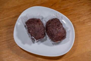 おはぎ Ohagi ぼたもち 和菓子 伝統 菓子 おやつ お彼岸 和食