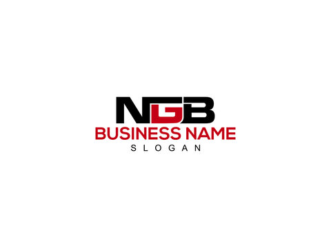 Letter NGB Logo Icon Vector Image Design For Company or Business