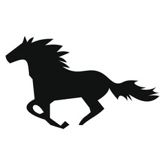 Fototapeta na wymiar horse logo design vector template