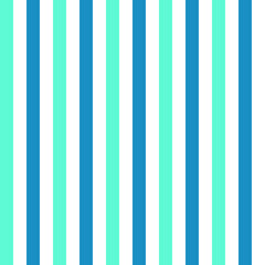 Blue white stripes seamless pattern. Vector illustration.	