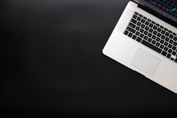 Stock broker. Investment business technology app on digital screen. Finance application for sell, buy and analysis profit dividend statistics. Account profit background.