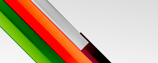 Color abstract lines trendy geometric background for business or technology presentation, internet poster or web brochure cover, wallpaper