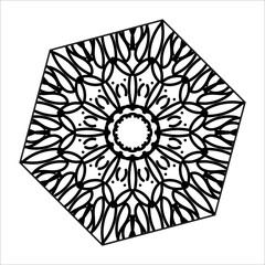 abstract floral ornament