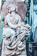 Fototapeta na wymiar statue of the virgin mary