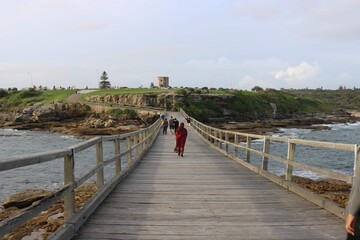 bridge over the sea