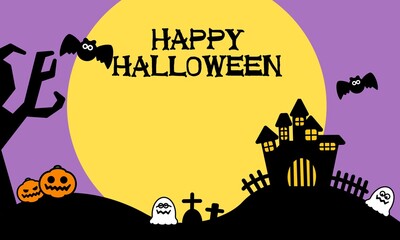 21年版ハッピーハロウィン背景壁紙素材 オレンジ 21 Happy Halloween Wallpaper Orenge Background Poster Backgrou Arucom