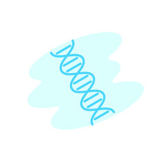 Illustration Vector Graphic of DNA icon