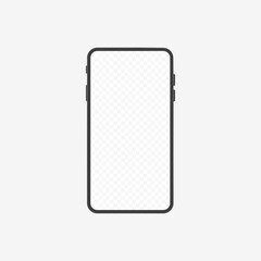 Phone Flat Vector Icon Template