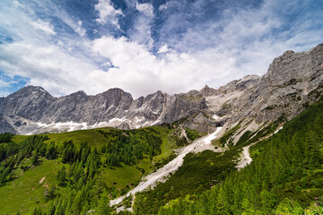 Naklejka premium Dachstein Gebirge