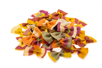 pasta bow isolated