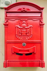 red mailbox