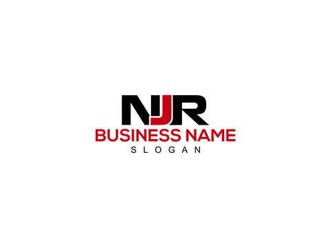 Letter NJR Logo Icon Vector Image Design For Company or Business