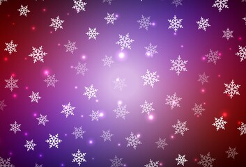 Dark Blue, Red vector layout in New Year style.