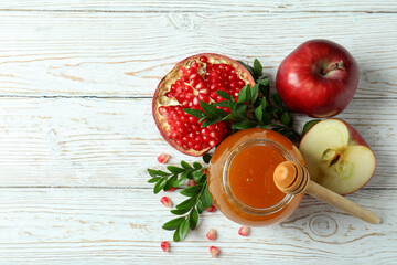Concept of Jewish New Year Rosh Hashanah
