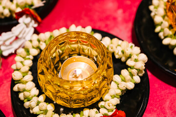 candle in temple