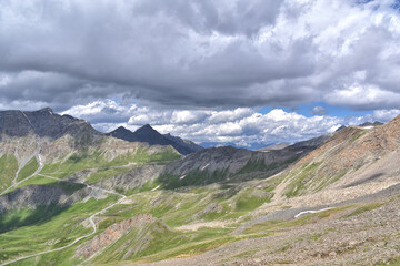 Colle dell'Agnello, a splendid road that climbs towards the French border from Valvaraita