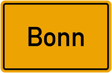Village Sign Of Bonn