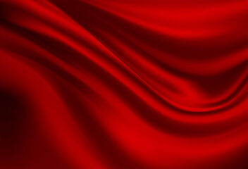 Abstract vector background luxury cloth or liquid wave or wavy folds of silk texture satin velvet material, luxurious background or elegant wallpaper