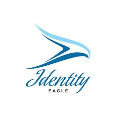 Eagle Logo Design Vector Image