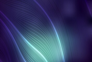 Dark Blue, Green vector colorful abstract background.