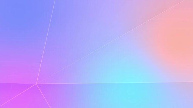Abstract animated triangulated background