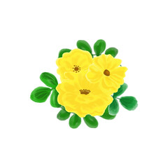 Yellow Flowers Arrangement