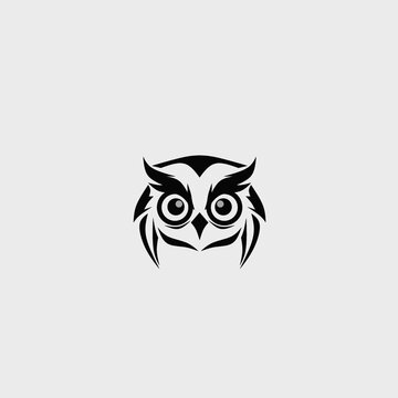 Vector illustration of owl icon