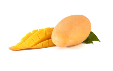 mango fruit isolated on white background