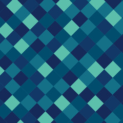 Navey Blue Mosaic.Geometric Background. Square Shape Pattern use for fabric,print,product,tiles,packaging,wallpaper,clothing,wrapping,surface.Vector illustration