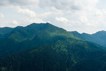 Obraz na płótnie Canvas Marmaros Pip Ivan Mountain. Beautiful view of Carpathian Mountains