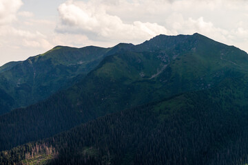 Mount Pip Ivan Marmarosky in Carpathian Mountains