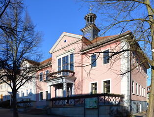 Historisches Rathaus in der Altstadt von Bad Berka, Thüringen
