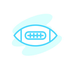 Illustration Vector Graphic of Football icon