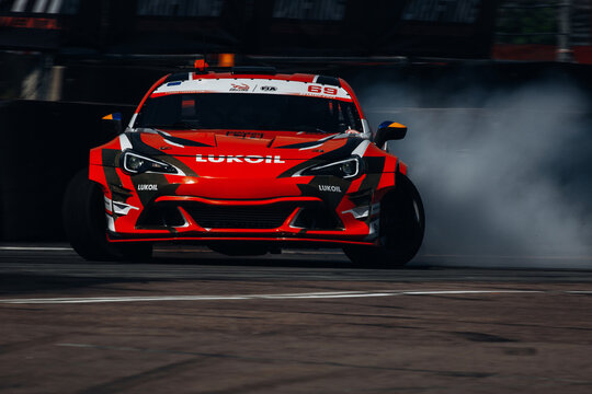 Wallpaper Night, Smoke, Drift, Toyota, Drift, Car, Toyota, GT86 for mobile  and desktop, section toyota, resolution 1920x1080 - download