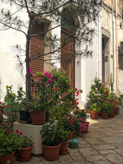 Oria, Salento, Apulien, Italien Stadtansichten