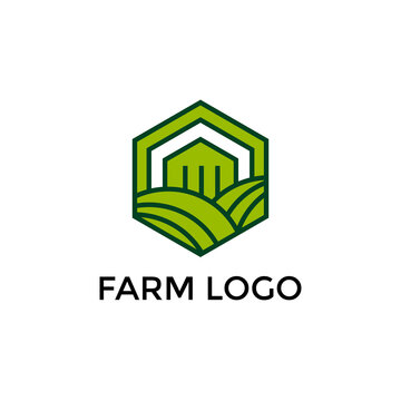 Green Farm Logo vector