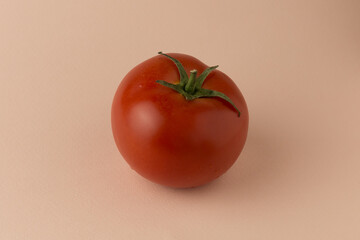 tomato on a pink background