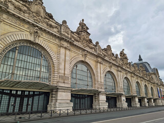 Fototapeta premium fassade von Musée d'Orsay in paris
