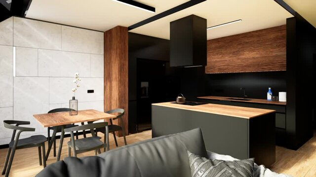 Scene multi function room ideas for interior design and decoration