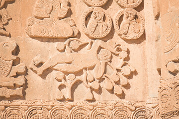 Detail of St. George at the Church of the Holy Cross