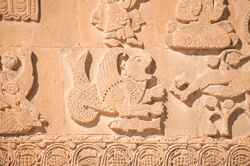 Detail of St. George at the Church of the Holy Cross