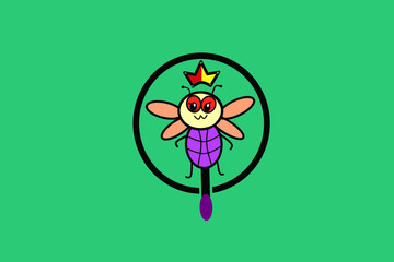 Dragonfly logo animation