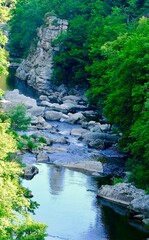 GORGES DU LIGNON HAUTE-LOIRE FRANCE