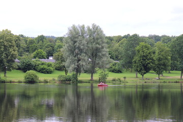 Kell am See. Blick auf den Stausee.