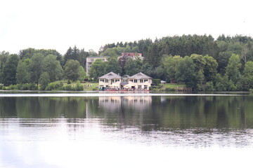Kell am See. Blick auf den Stausee.