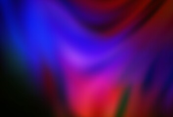 Dark Blue, Red vector colorful abstract texture.