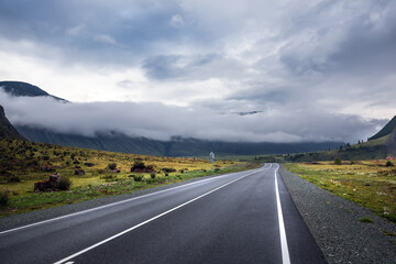 Naklejka premium Chui tract. Altai