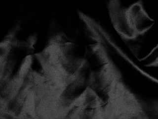 Black cloth texture background